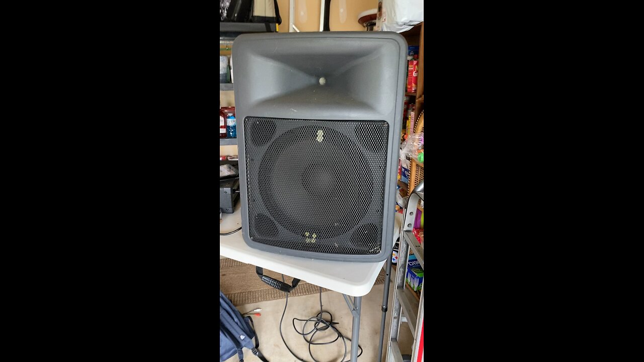 Speaker Two. Peavey mixer