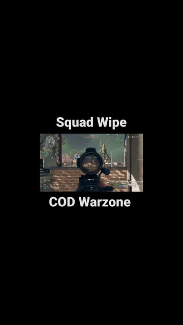 Epic Squad Wipe in Call of Duty Warzone #callofdutywarzone #callofduty #codwarzone