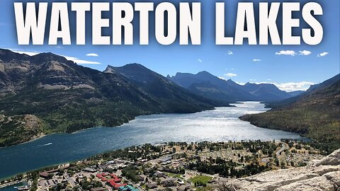 Explore the Wonders of Waterton Lakes National Park - Majestic Mountains, Waterfalls, and Lakes!