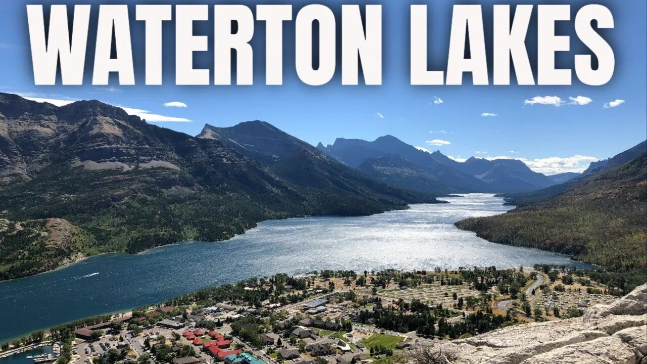 Explore the Wonders of Waterton Lakes National Park - Majestic Mountains, Waterfalls, and Lakes!