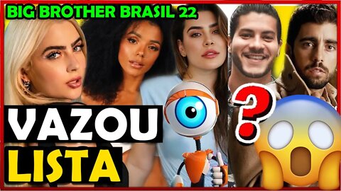 QUEM SÃO OS PARTICIPANTES DO BBB22 LISTA DO CAMAROTE "OFICIAL"