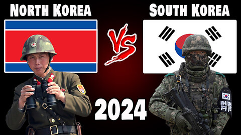 North Korea vs South Korea Military Power Comparison 2024 | North Korean vs South Korean Army 2024