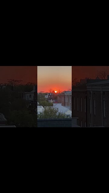 Sunset Over Charleston, SC Version 2