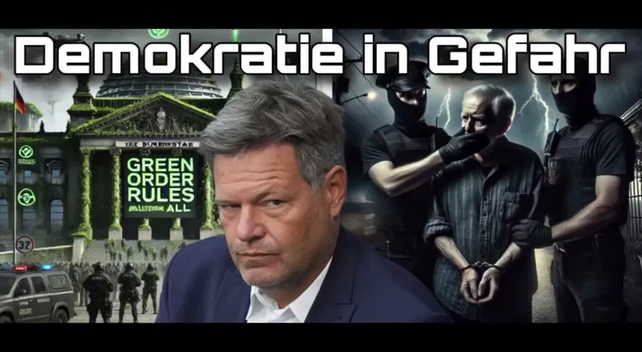 Grüne Polizei verfolgt Bürger