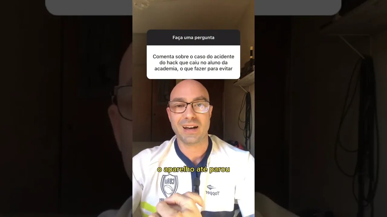 Como evitar acidentes com o agachamento Hack #shorts