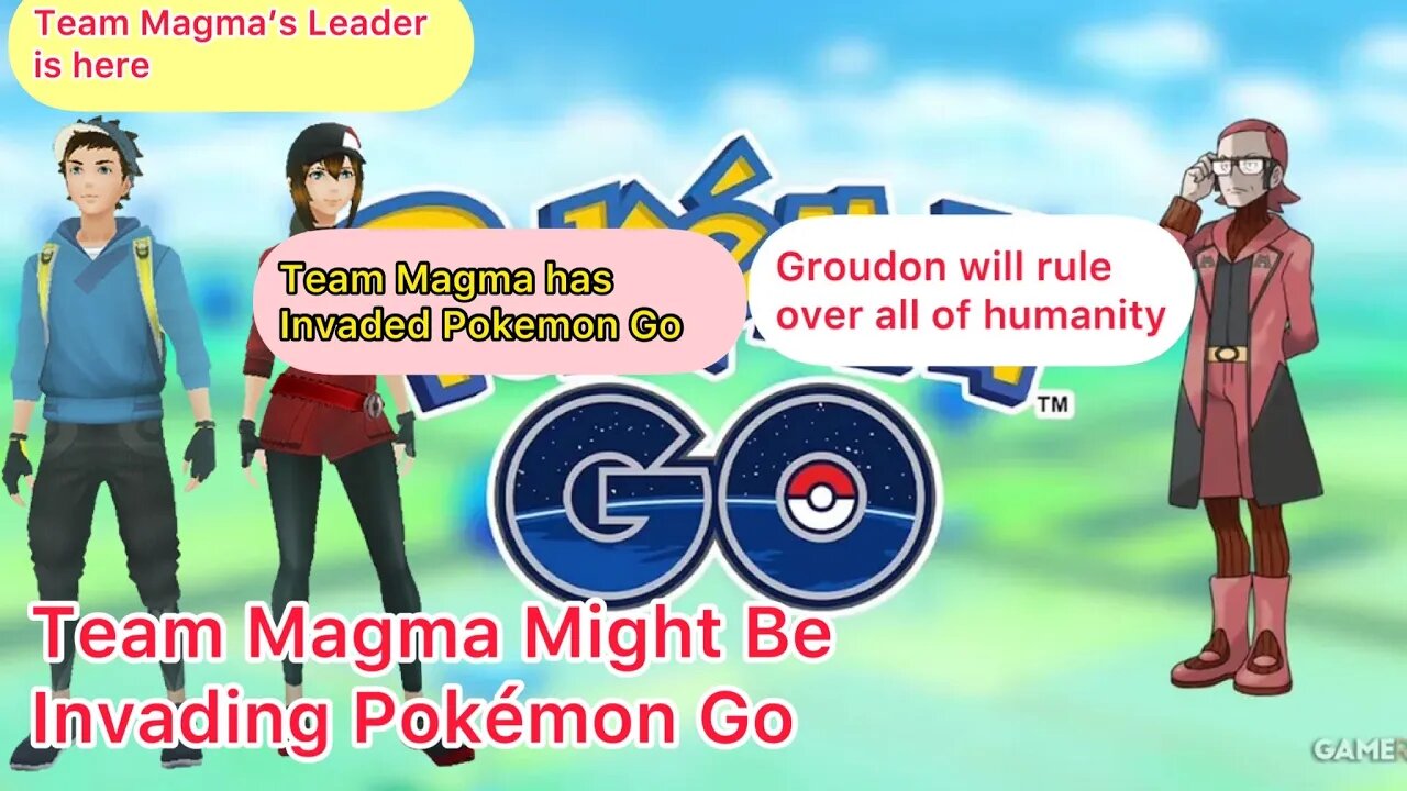 Team Magma Might Be Coming to Pokémon Go