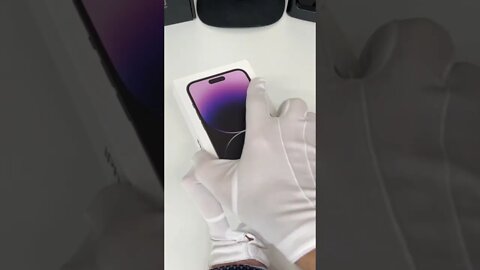 iPhone 14 Pro Max Purple Unboxing & Setup For My Wife ASMR