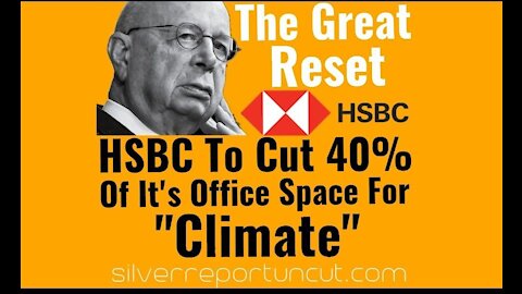 HSBC To Cut 40% Of It's Office Space To Save The Climate, New Hybrid Working Model