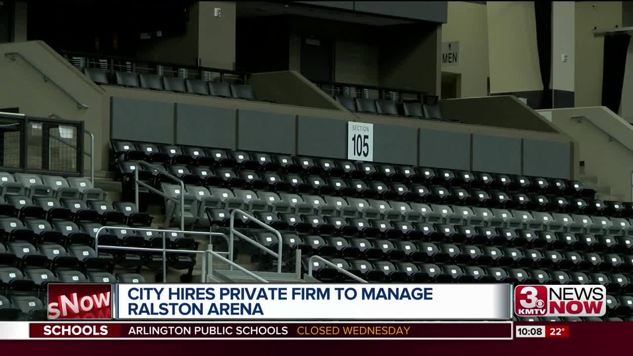 City of Ralston hired private firm to manage arena