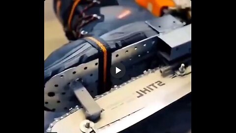 Chainsaw Ice Skates?! What could possibly go wrong?
