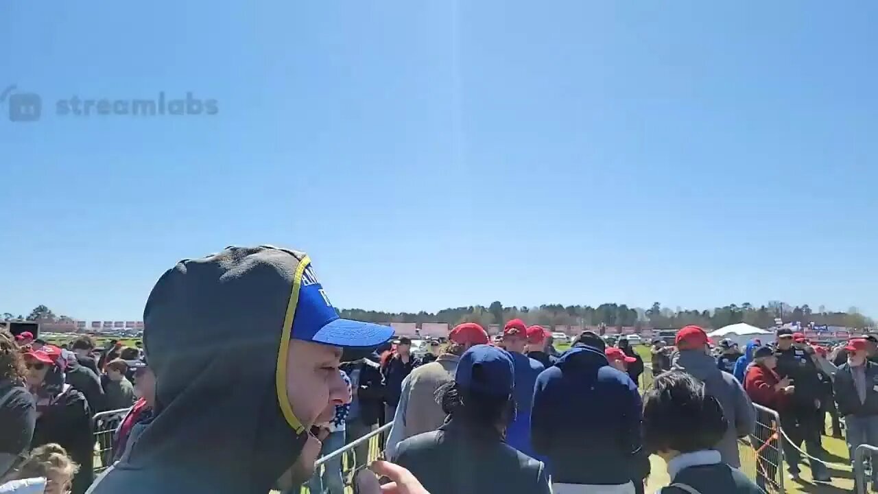 Ed's World On Location: KT Zed at the Commerce, GA Trump Rally