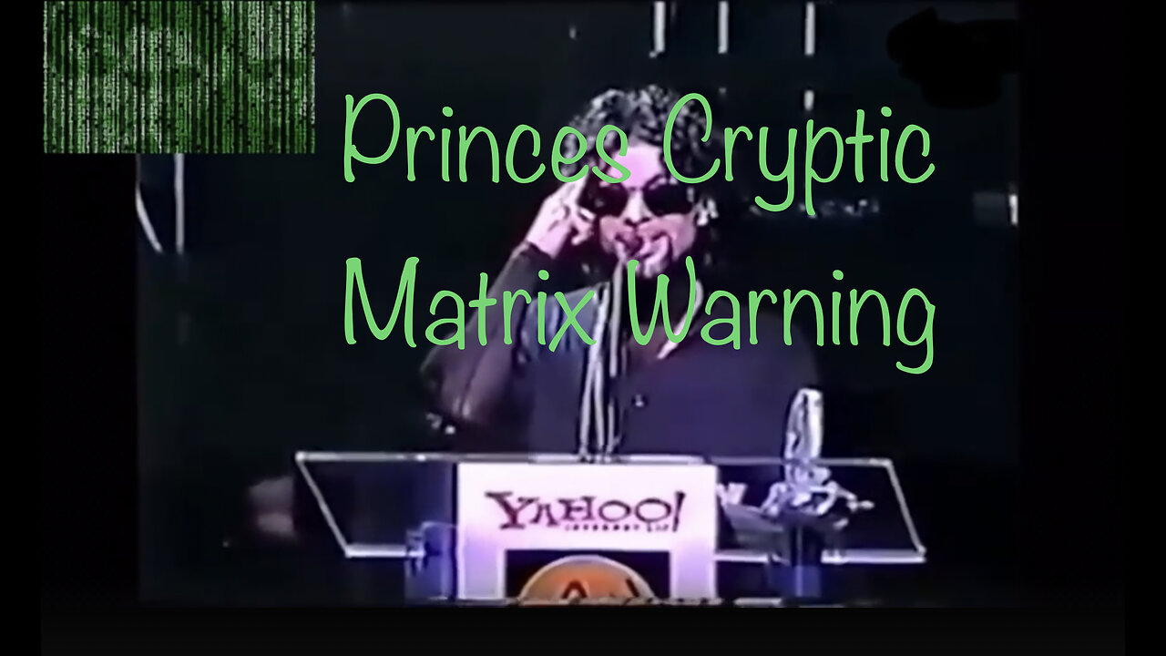 Prince the Artist warns about the Matrix featuring Mobb Deep R.I.P. Prodigy Is it Flat ?