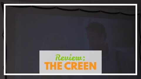 Review: Mdbebbron 120 inch Projection Screen 16:9 Foldable Anti-Crease Portable Projector Movie...