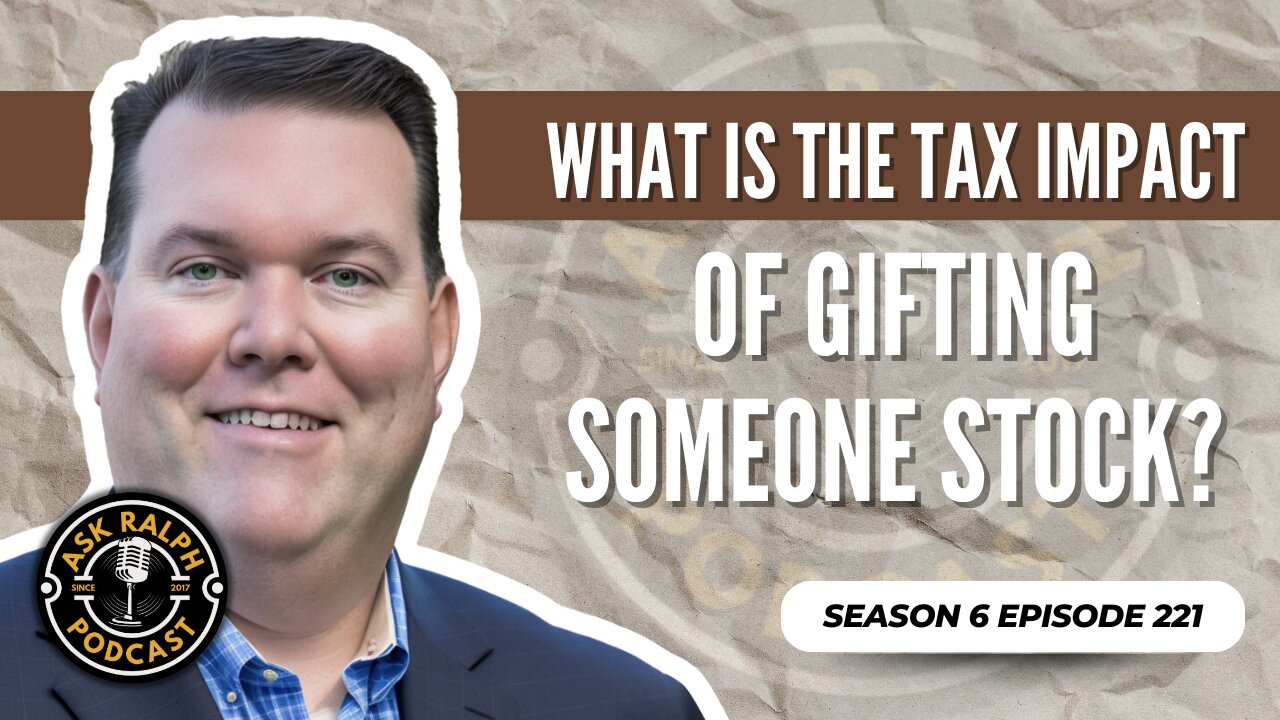 What is the tax impact of gifting someone stock?