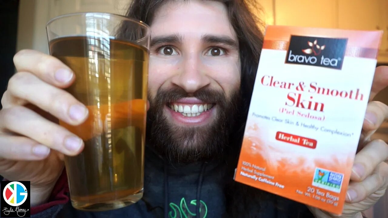 Bravo Tea Clear & Smooth Skin Herbal Tea Taste Test & Review