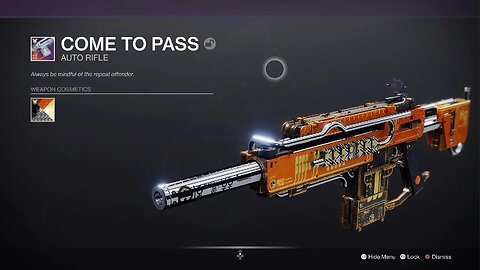 Grandmaster Memento - Dusk Tamer - Triumphant Keepsake