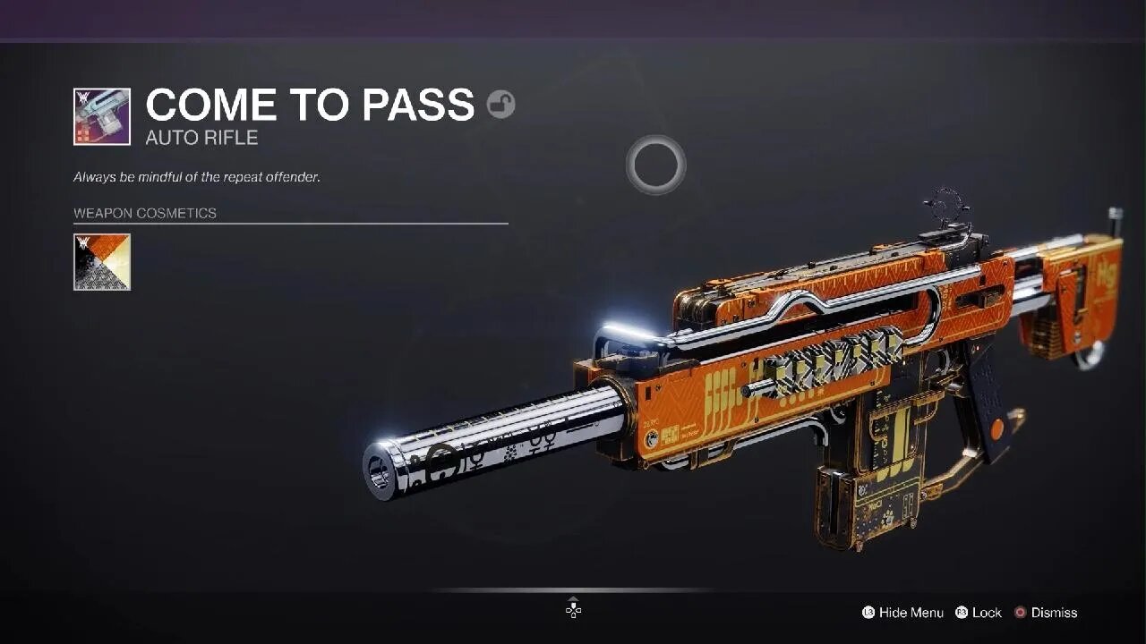 Grandmaster Memento - Dusk Tamer - Triumphant Keepsake