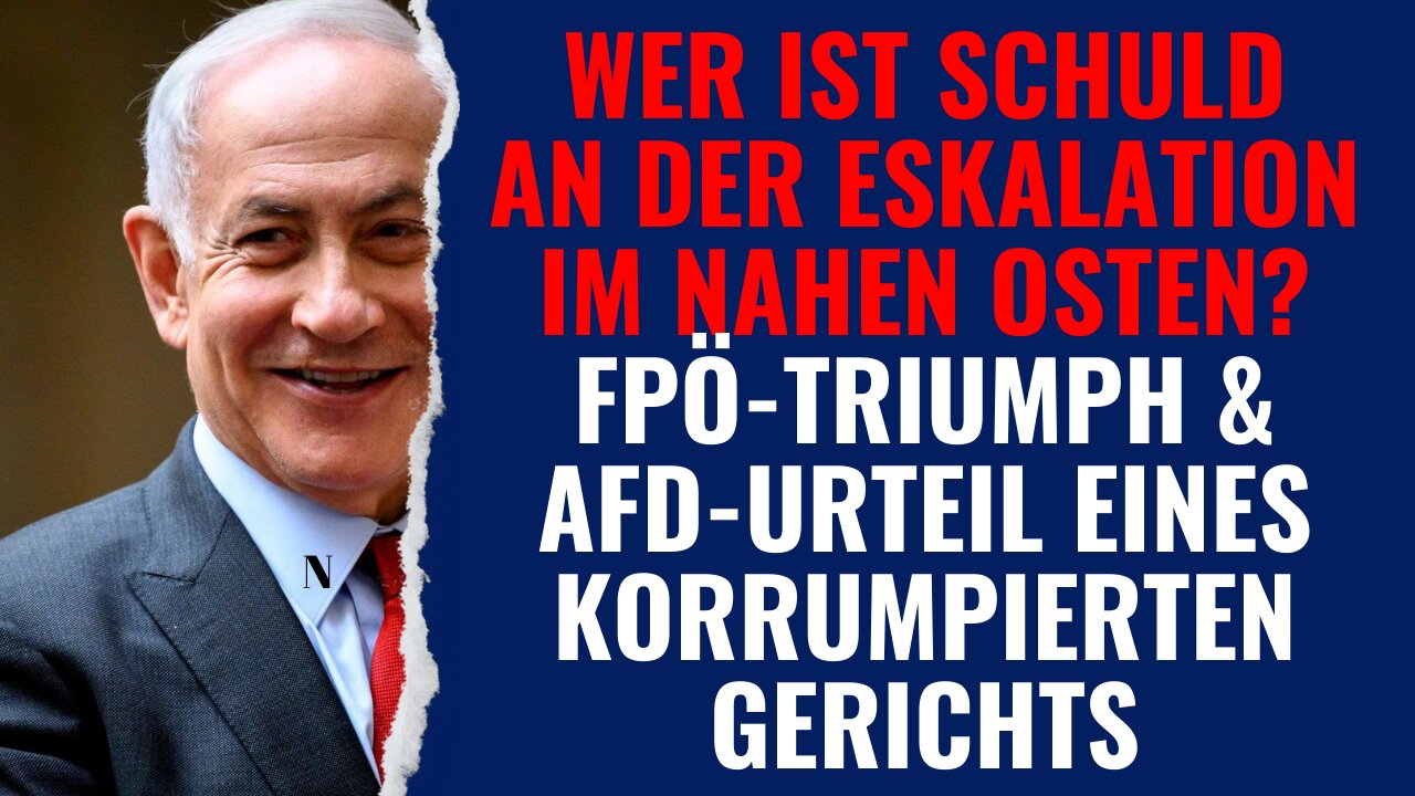 Wer ist schuld an der Eskalation im Nahen Osten? Und: FPÖ-Triumph & AfD-Skandalurteil in Thüringen