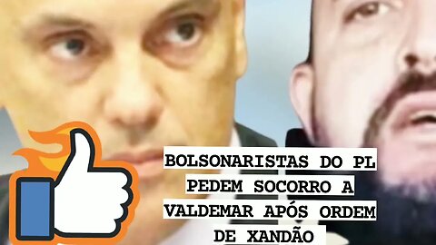 após ordem de Alexandre de Moraes Bolsonaristas do pl pedem ajuda Waldemar da Costa do pl