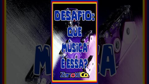 Descubra qual é a música. D09 - Resposta em vídeo no final do mês.