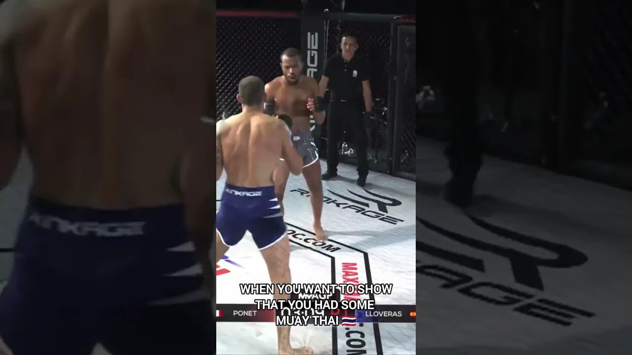 Jason Ponet making waves on CombatMatrix give him a follow @jasonponet7829 #muaythai #mma