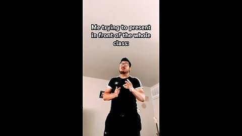 When you try to present in front of the class 💀 #funny #memes #comedy