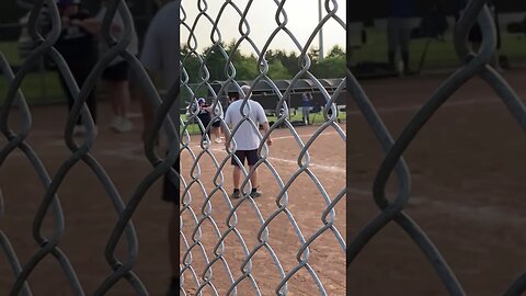 Special Olympics softball game
