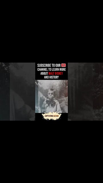 What Did the Early Life of Walt Disney Look Like? #shorts