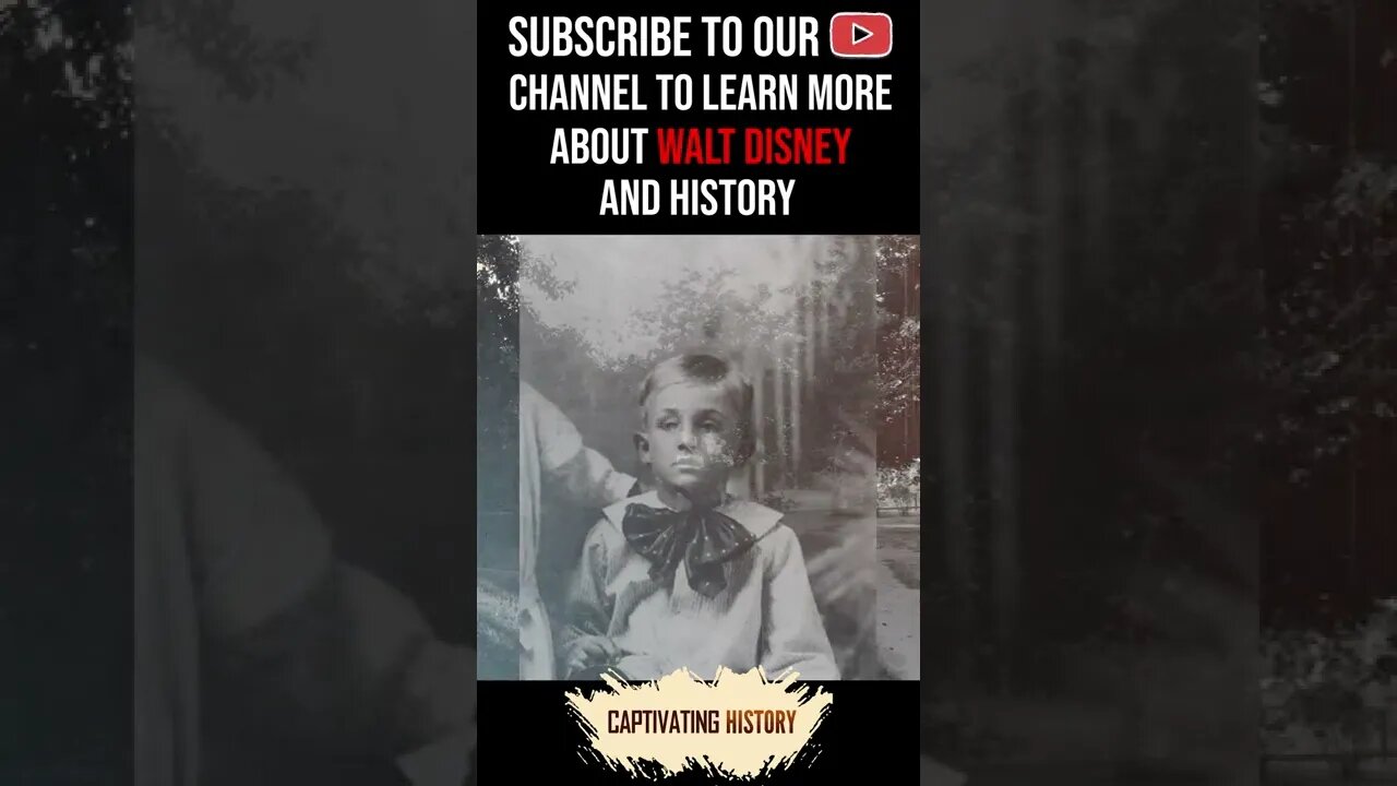What Did the Early Life of Walt Disney Look Like? #shorts