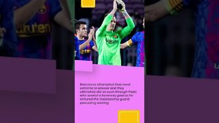 Aubameyang nets victor as Xavi's side moves into quarterfinals #shorts