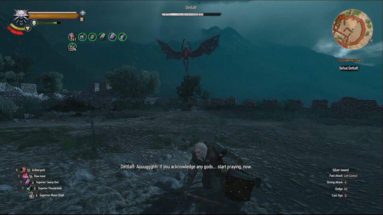 The Witcher 3 tesham mutna