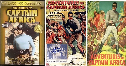 THE ADVENTURES OF CAPTAIN AFRICA (1955). Sepiatone.