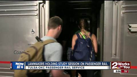 Lawmakers hold interim study on passenger rail