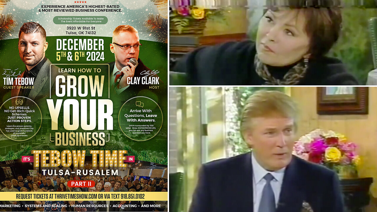 Roseanne | 1998 Roseanne Interview With Donald J. Trump: How He Became a Billionaire, Value to Real Estate, Real Estate As Art, Work Ethic, the Mindset Needed to Succeed & Why Money Is a Score Card + Interview With Kiyosaki