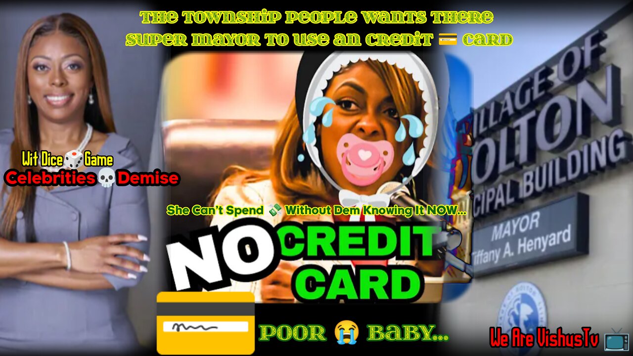 The Township People Making Super Gangsta Mayor Tiffany Henyard Use A Credit 💳 Card... #VishusTv 📺