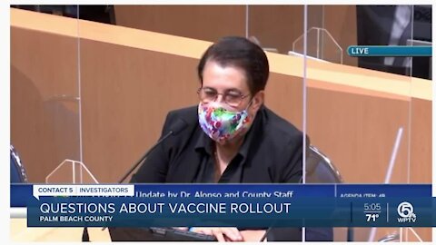 Palm Beach County health director admits to 'very big problems' with COVID-19 vaccine rollout