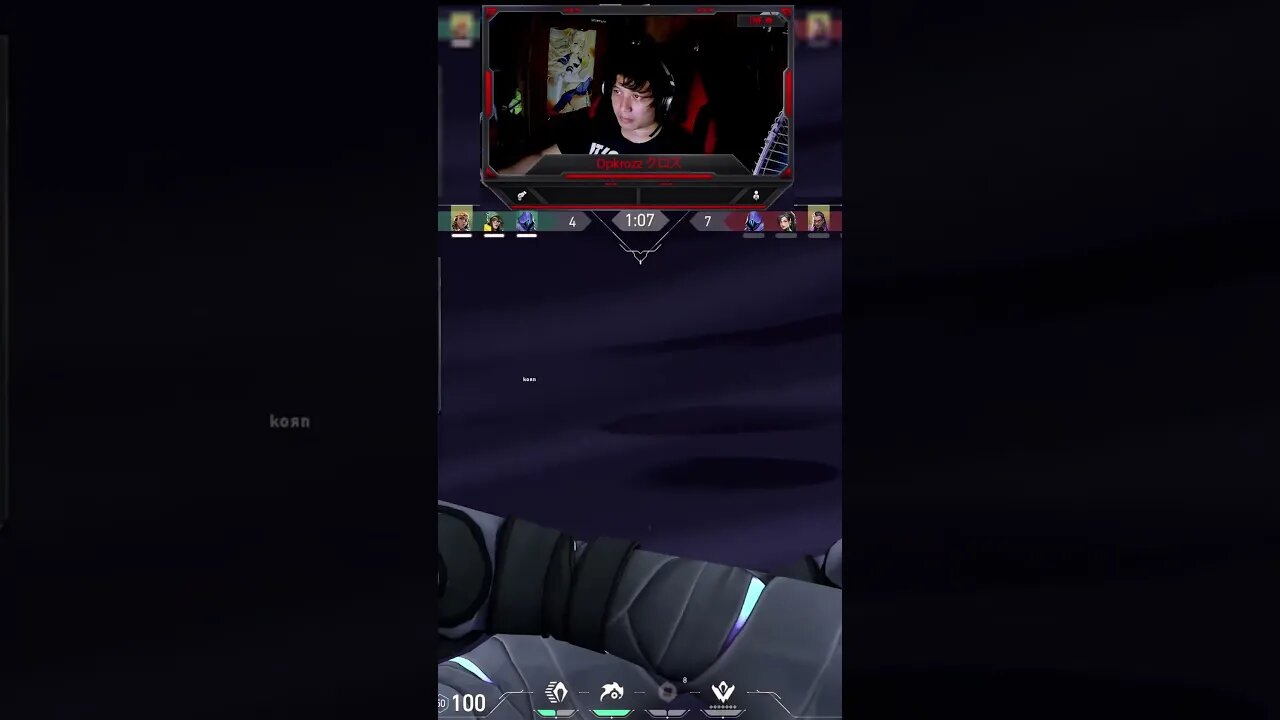 Dodged Ecko's Ult with Omen Ult #shorts
