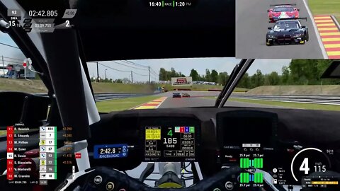 My first ACC race in months, JL Motorsports Public Server at Spa BMW M4