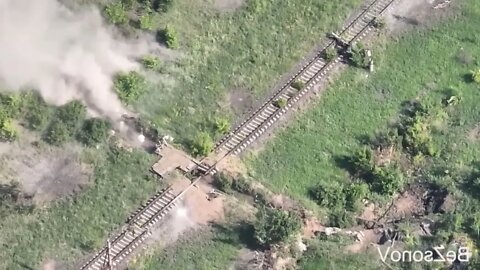 Artillery strikes on the positions of the Armed Forces of Ukraine in the Avdiivka area.