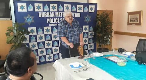 SOUTH AFRICA - Durban - Metro police farewell (Video) (D6t)