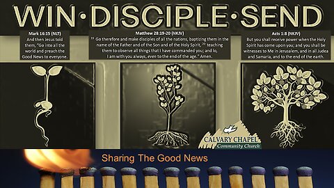 "Live" "Evangelism" Pastor Greg Blanc Mark 16:15