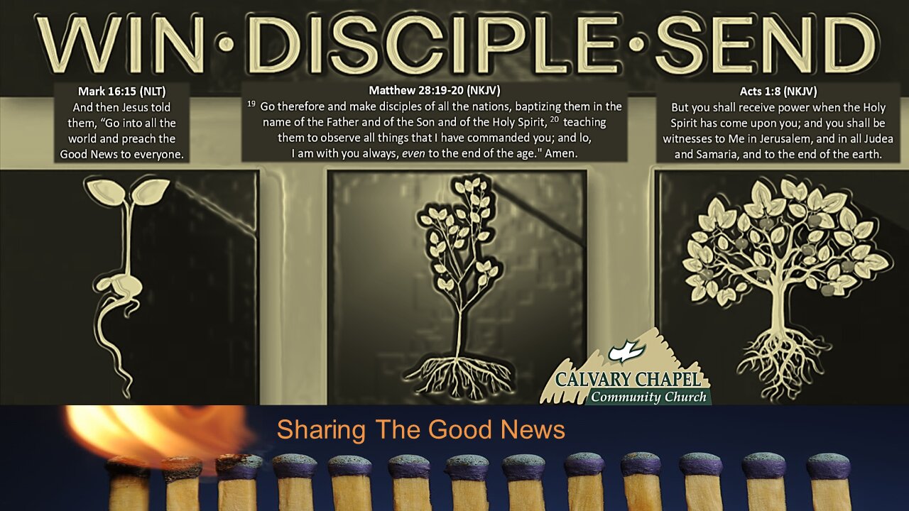 "Live" "Evangelism" Pastor Greg Blanc Mark 16:15
