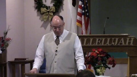 Bills Lake Baptist Church Sunday School Service Dec. 26 2021