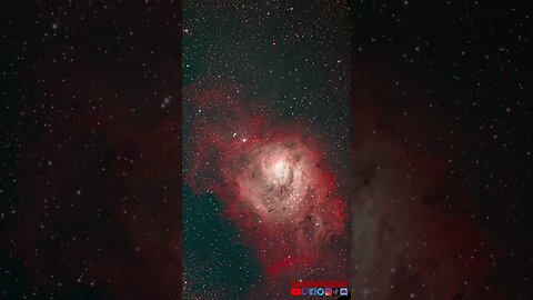 Trifid and Lagoon Nebulas through my telescope🔭 #space #science #nasa #viral #telescope