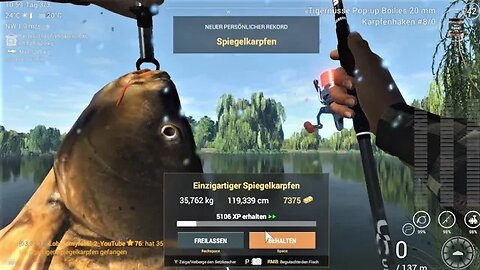 Fishing Planet Staffel 2 Folge 122 Weeping Willow mit Grundfutter und Rakete