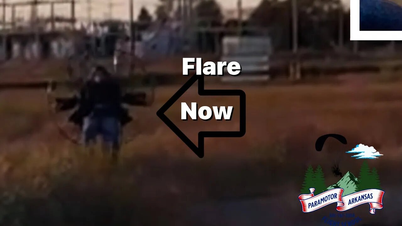 Quick tip when flaring coming in for a landing 