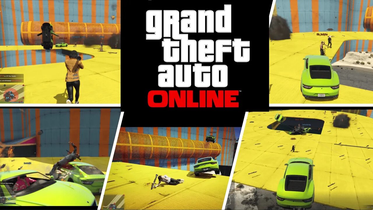 Grand Theft Auto 5 I GTA 5 Online Gameplay Funnymoment Interesting Game (RPG VS Bullet Proof Cars)