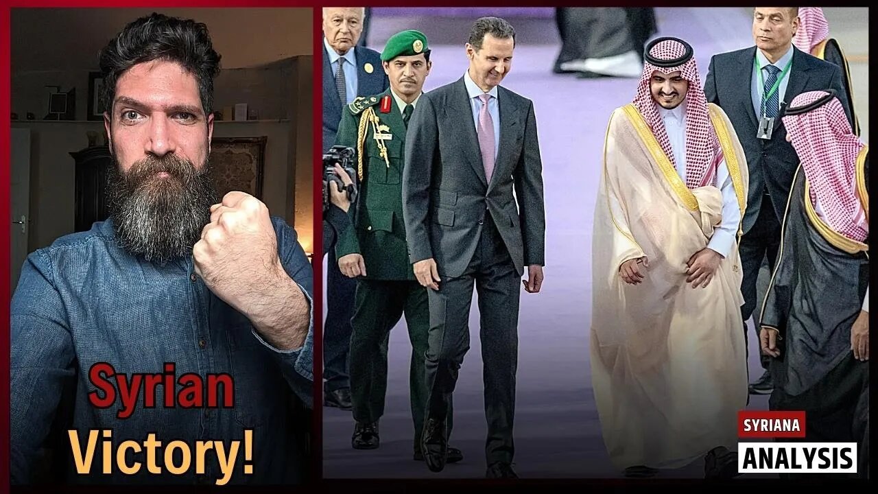 SYRIA'S VICTORY: Bashar al-Assad landed in Saudi Arabia