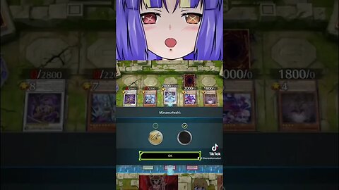 Gambler Tori~ 6 Coin Tosses guessed right?! #envtuber #gervtuber #vtuberclips #masterduel #yugioh