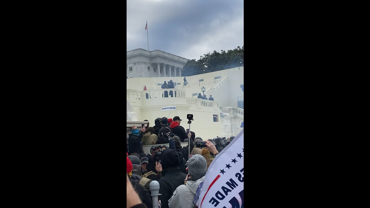 DC at the Capitol, shooting at us!!